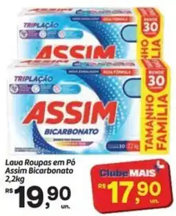 Fort Atacadista Lava Roupas em Pó Assim Bicarbonato oferta