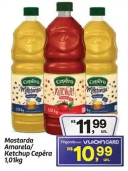 Fort Atacadista Mostarda Amarela/ Ketchup Cepêra oferta