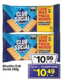 Fort Atacadista Biscoito Club Social oferta