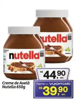 Fort Atacadista Creme de Avelã Nutella oferta