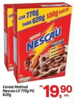 Fort Atacadista Cereal Matinal Nescau oferta