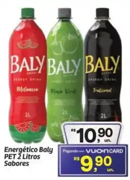 Fort Atacadista Energético Baly PET Sabores oferta
