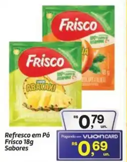 Fort Atacadista Refresco em Pó Frisco Sabores oferta