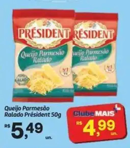 Fort Atacadista Queijo Parmesão Ralado Président oferta