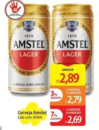 Cerveja Amstel Lata