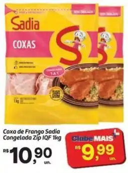 Fort Atacadista Coxa de Frango Sadia Congelada Zip IQF oferta
