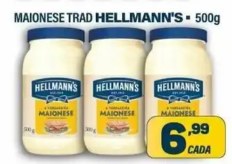Dom Atacadista Maionese trad Hellmann's 500g oferta