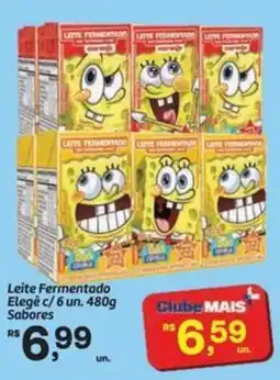 Fort Atacadista Leite Fermentado Elegê c/ 6 un. Sabores oferta