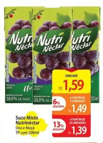 Suco Misto Nutrinéctar Uva e Maçã TP com
