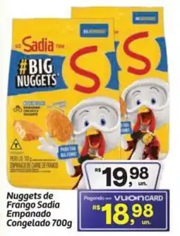 Fort Atacadista Nuggets de Frango Sadia Empanado Congelado oferta