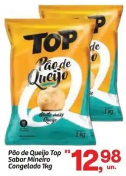 Fort Atacadista Pão de Queijo Top Sabor Mineiro Congelado oferta