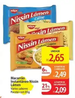 Atacadão Macarrão Instantâneo Nissin Lámen oferta