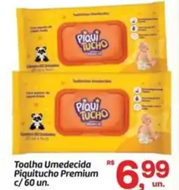 Fort Atacadista Toalha Umedecida Piquitucho Premium c/ 60 un. oferta