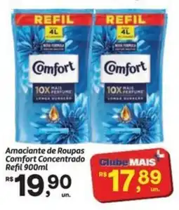 Fort Atacadista Amaciante de Roupas Comfort Concentrado Refil oferta