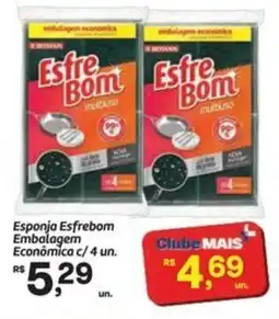 Fort Atacadista Esponja Esfrebom Embalagem Econômica c/4 un. oferta