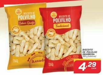 GBarbosa Biscoito de polvilho gbarbosa 100g oferta