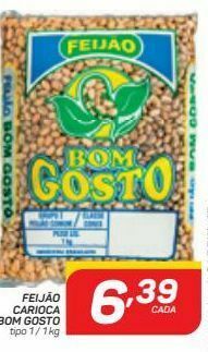 GBarbosa Feijão carioca bom gosto kg oferta