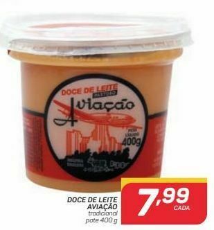 GBarbosa Doce de leite aviação 400g oferta