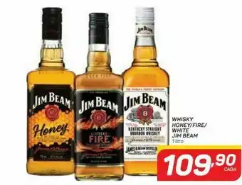 Whisky honey/fire/ white jim beam 1 litro