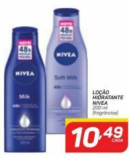GBarbosa Loção hidratante nivea 200ml oferta