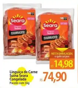 Atacadão Linguiça de Carne Suína Seara Congelada Pacote oferta
