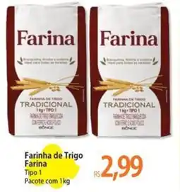 Atacadão Farinha de Trigo Farina Tipo 1 Pacote oferta