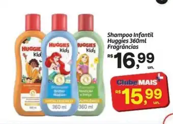 Fort Atacadista Shampoo Infantil Huggies Fragrâncias oferta