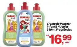 Fort Atacadista Creme de Pentear Infantil Huggies Fragrâncias oferta