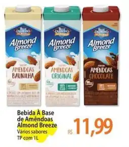 Atacadão Bebida À Base de Amêndoas Almond Breeze Vários sabores TP oferta