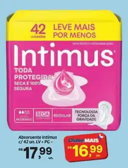 Fort Atacadista Absorvente Intimus c/42 un. oferta