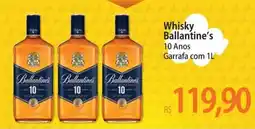 Atacadão Whisky Ballantine's 10 Anos oferta