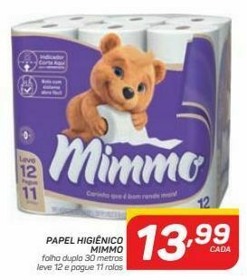 GBarbosa Papel higiênico mimmo oferta