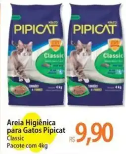 Atacadão Areia Higiênica para Gatos Pipicat oferta