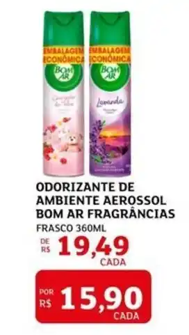 Odorizante de ambiente aerossol bom ar fragrâncias frasco
