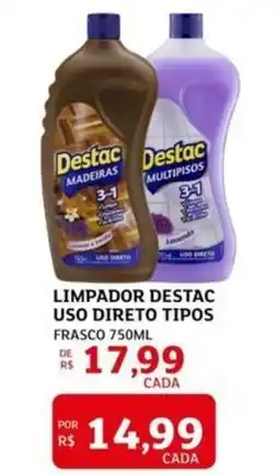 Assaí Atacadista Limpador destac uso direto tipos oferta