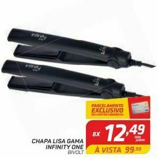 GBarbosa Chapa lisa gama infinity one oferta