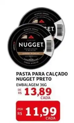 Assaí Atacadista Pasta para calçado nugget preto oferta