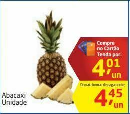 Tenda Atacado Abacaxi unidade oferta