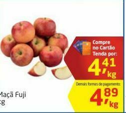 Tenda Atacado Maçã fuji kg oferta