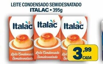 Dom Atacadista Leite Condensado Semidesnatado Italac 395g oferta