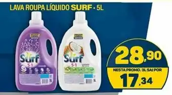 Dom Atacadista Lava roupa liquido Surf 5L oferta
