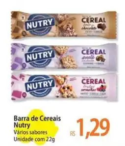Atacadão Barra de Cereais Nutry oferta