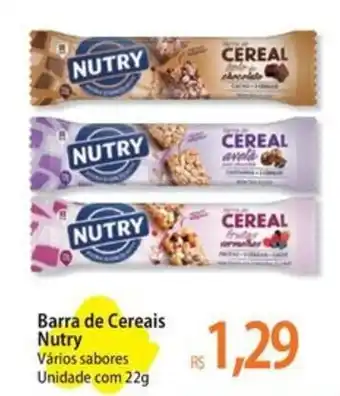 Atacadão Barra de Cereais Nutry oferta