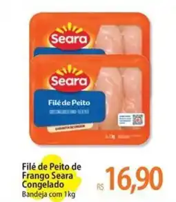 Atacadão Filé de Peito de Frango Seara Congelado Bandeja oferta