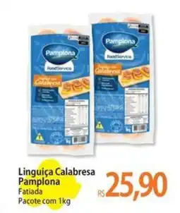 Atacadão Linguiça Calabresa Pamplona Fatiada Pacote oferta