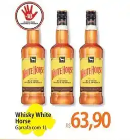Atacadão Whisky White Horse Garrafa oferta