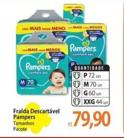 Atacadão Fralda Descartável Pampers oferta