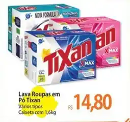Atacadão Lava Roupas em Pó Tixan Vários tipos Caixeta oferta