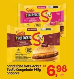 Fort Atacadista Sanduiche Hot Pocket Sadia Congelado Sabores oferta