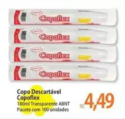 Atacadão Copo Descartável Copoflex oferta